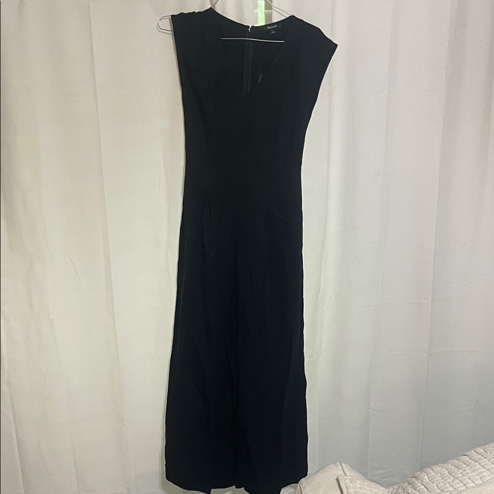 Elegant Black Sleeveless Jumpsuit Madewell Size 4 worn once